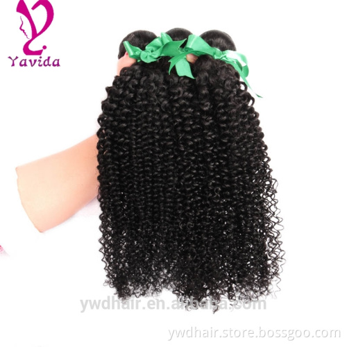 7A Malaysia Kinky Curly Weave Hair Bundles natural curly kinky afro weave Free Shipping